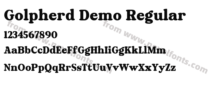 Golpherd Demo RegularPreview