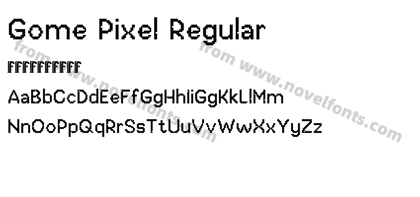 Gome Pixel RegularPreview
