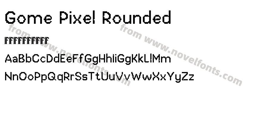 Gome Pixel RoundedPreview