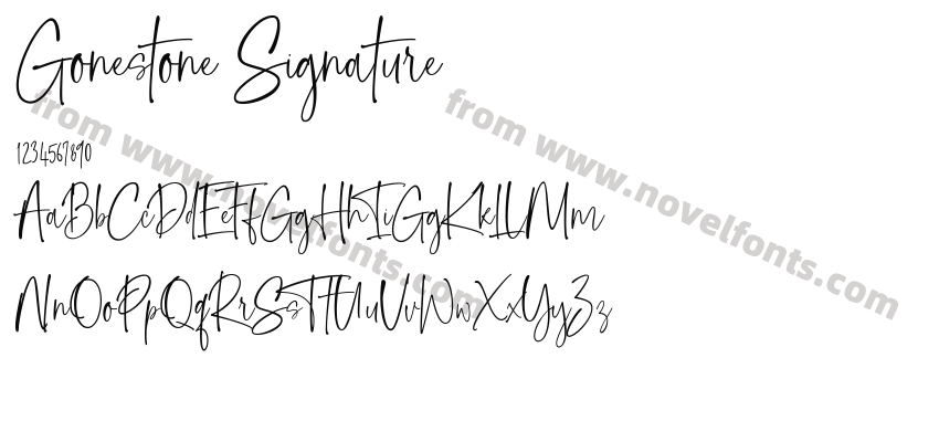 Gonestone SignaturePreview