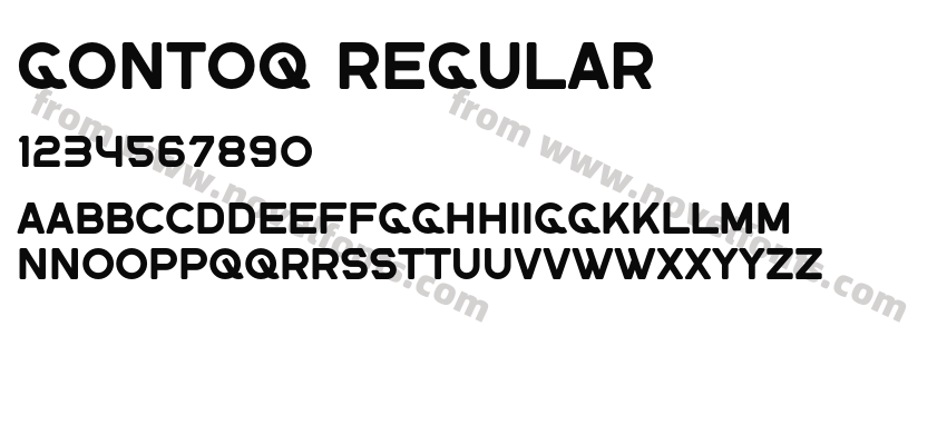 Gontoq RegularPreview