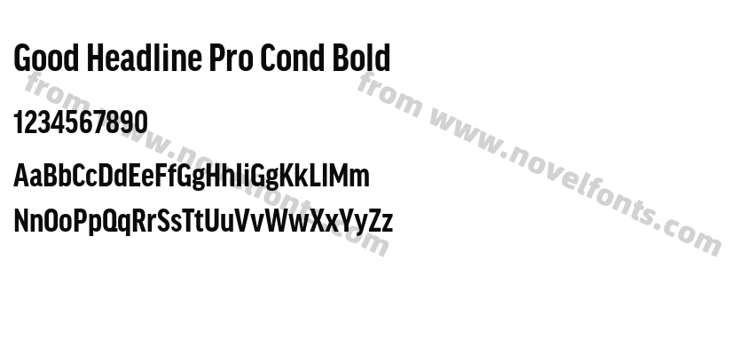 Good Headline Pro Cond BoldPreview