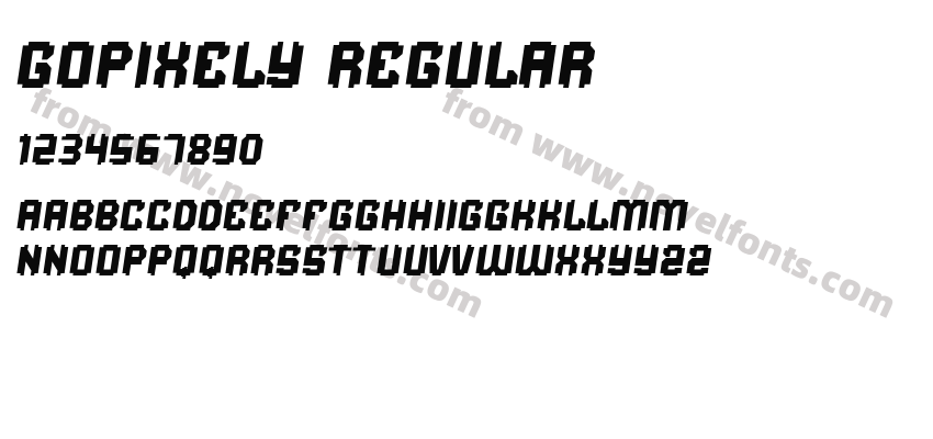 Gopixely RegularPreview