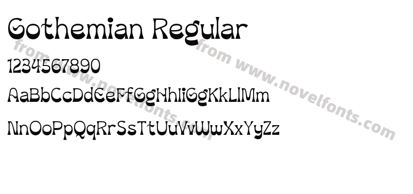 Gothemian RegularPreview
