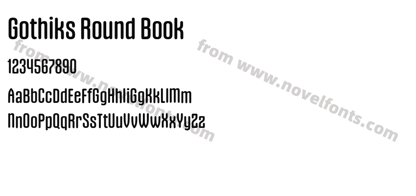 Gothiks Round BookPreview