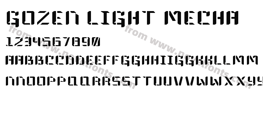 Gozen Light MechaPreview