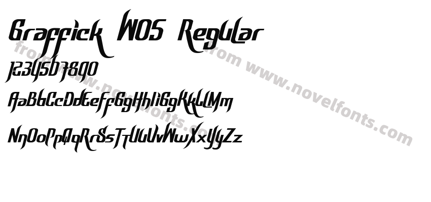 Graffick W05 RegularPreview