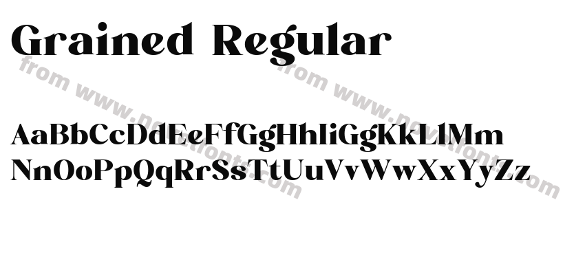 Grained RegularPreview