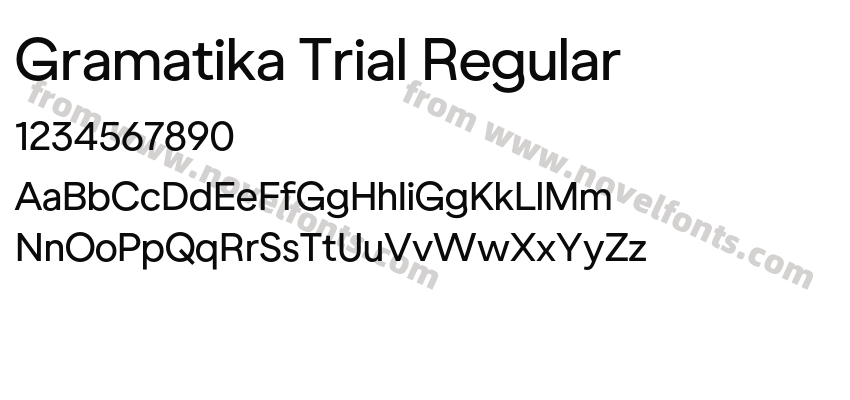 Gramatika Trial RegularPreview