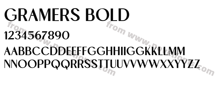 Gramers BoldPreview