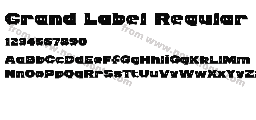 Grand Label RegularPreview