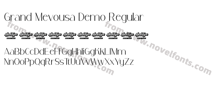 Grand Mevousa Demo RegularPreview