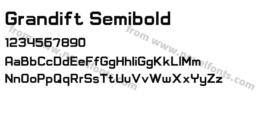 Grandift SemiboldPreview