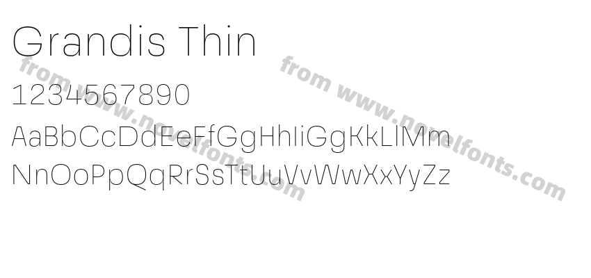 Grandis ThinPreview