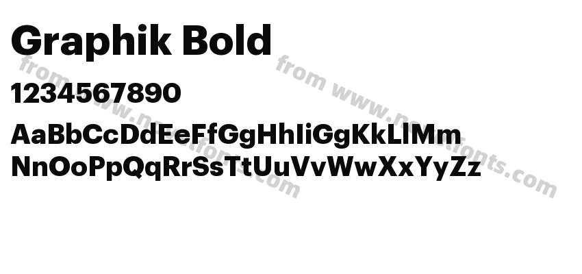 Graphik BoldPreview