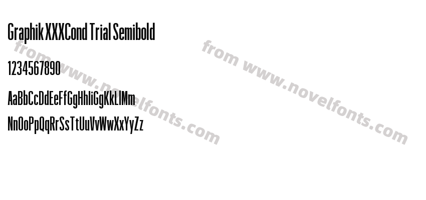 Graphik XXXCond Trial SemiboldPreview