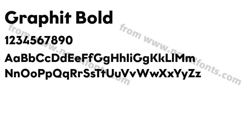 Graphit BoldPreview