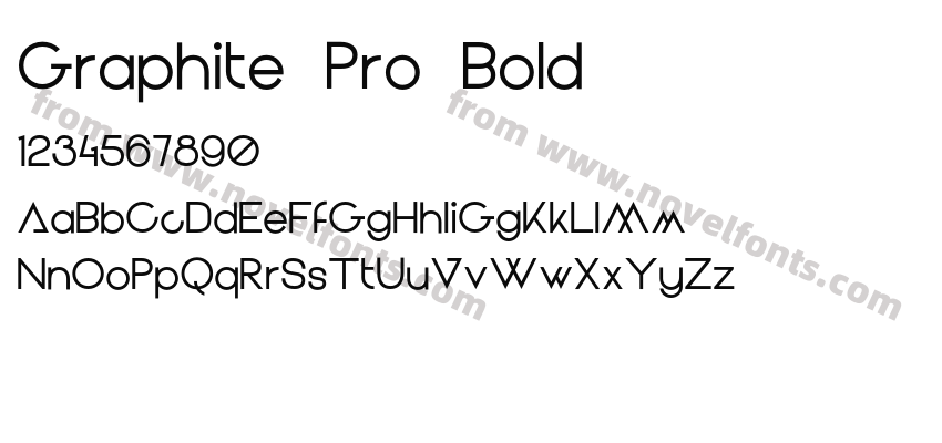 Graphite Pro BoldPreview