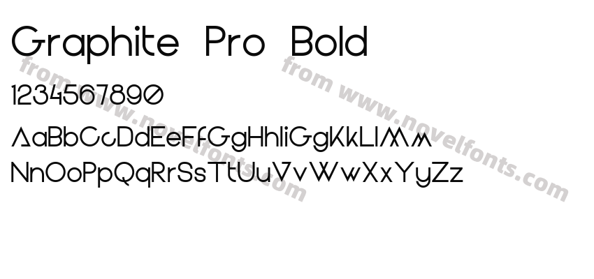 Graphite Pro BoldPreview