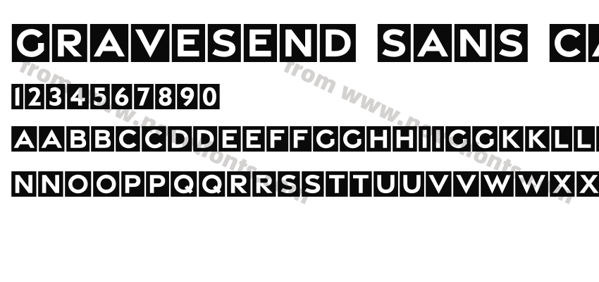 Gravesend Sans CameoPreview