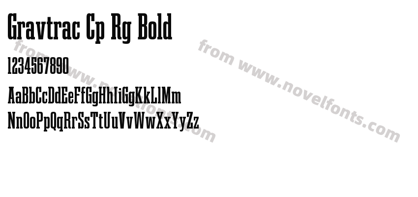 Gravtrac Cp Rg BoldPreview
