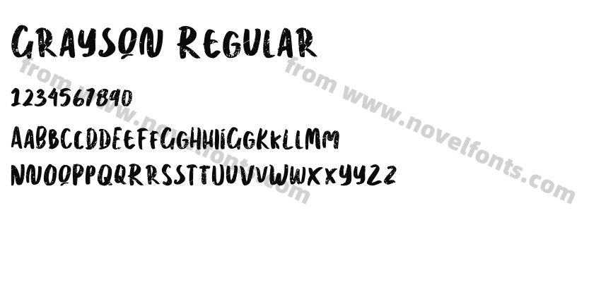 Grayson RegularPreview