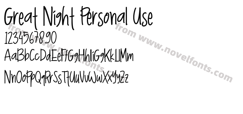 Great Night Personal UsePreview