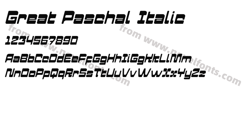 Great Paschal ItalicPreview