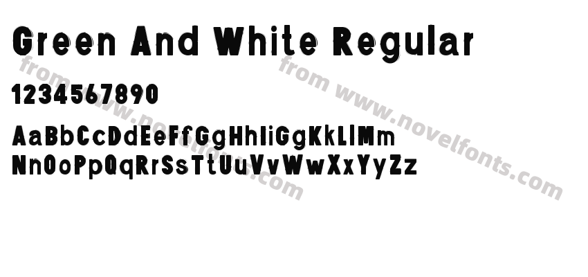 Green And White RegularPreview