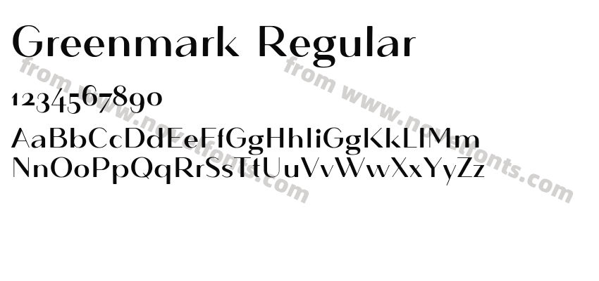 Greenmark RegularPreview