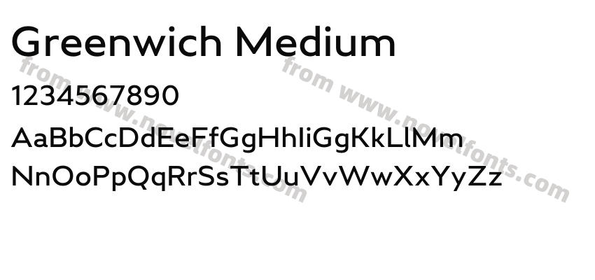 Greenwich MediumPreview