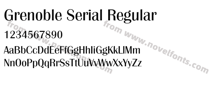 Grenoble Serial RegularPreview