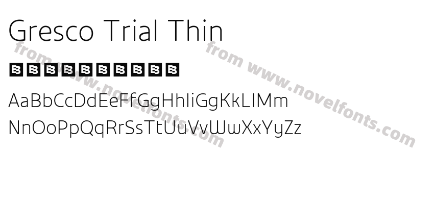 Gresco Trial ThinPreview