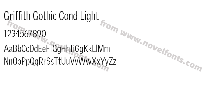 Griffith Gothic Cond LightPreview