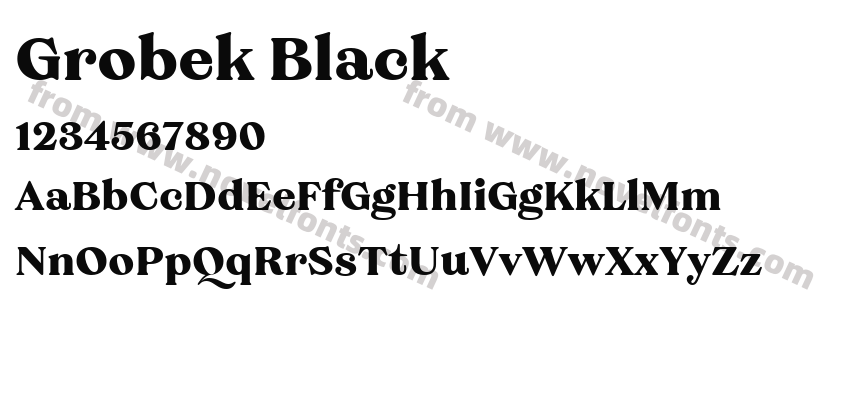 Grobek BlackPreview