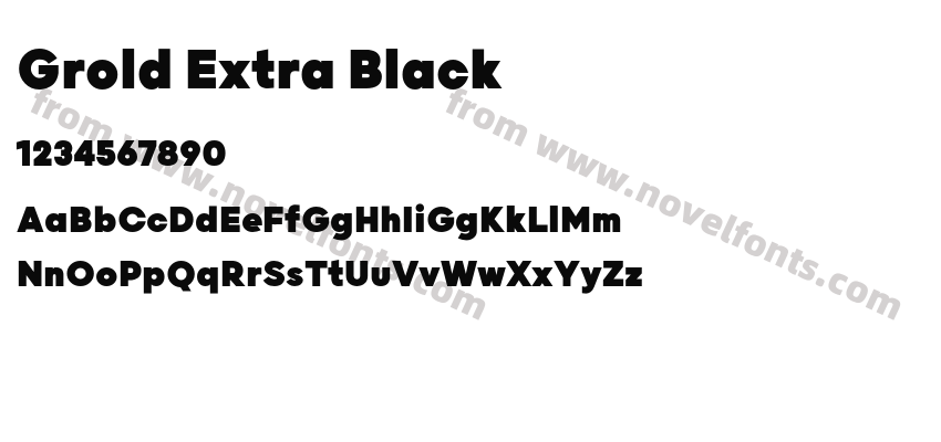 Grold Extra BlackPreview