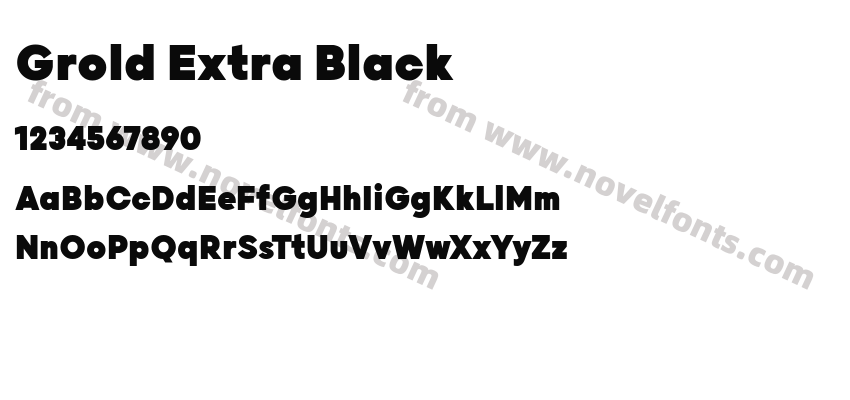 Grold Extra BlackPreview