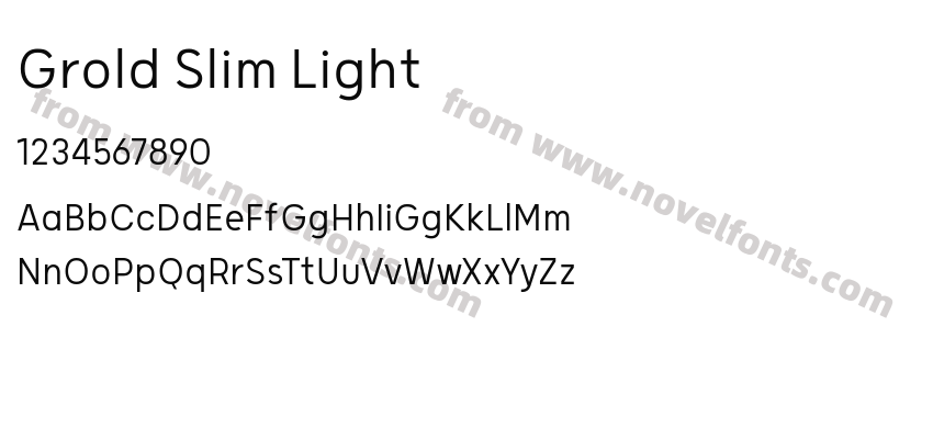 Grold Slim LightPreview