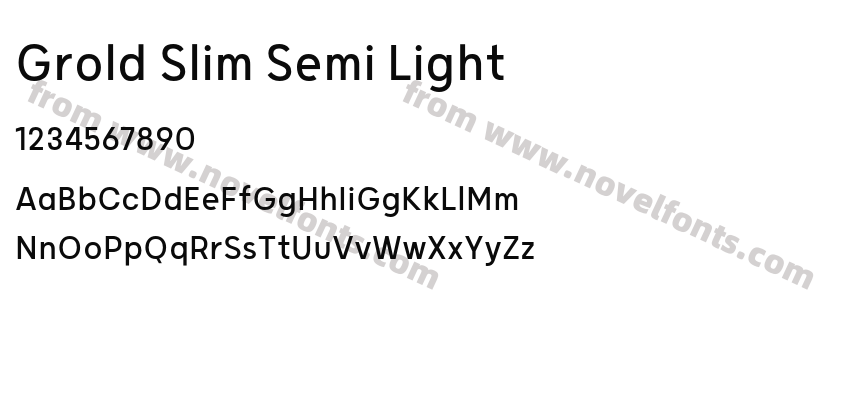 Grold Slim Semi LightPreview