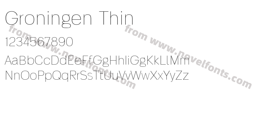 Groningen ThinPreview