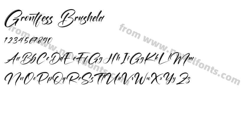 Grontfess BrushelaPreview