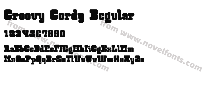Groovy Gordy RegularPreview