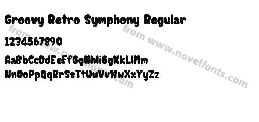 Groovy Retro Symphony RegularPreview