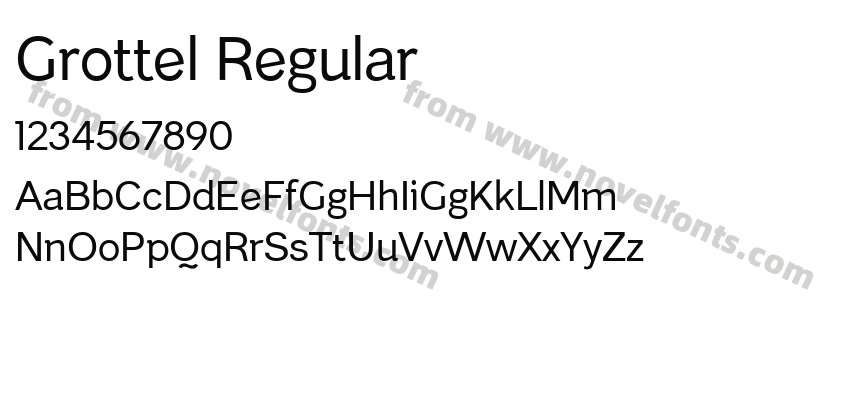 Grottel RegularPreview