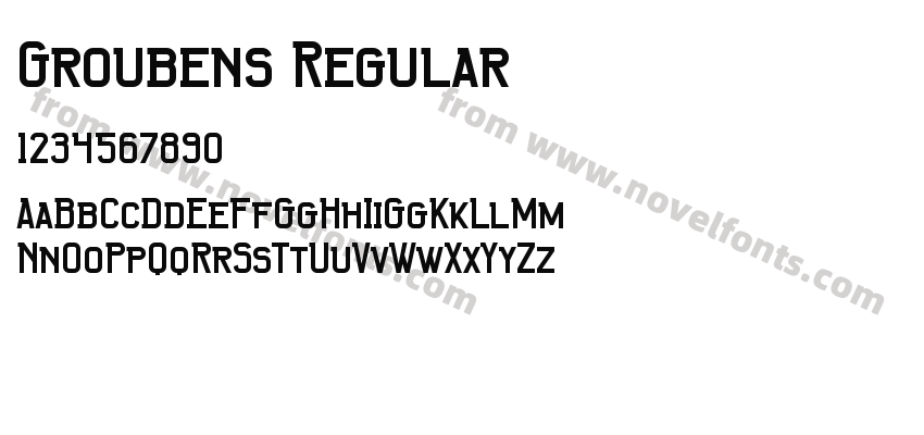 Groubens RegularPreview