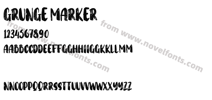 Grunge MarkerPreview