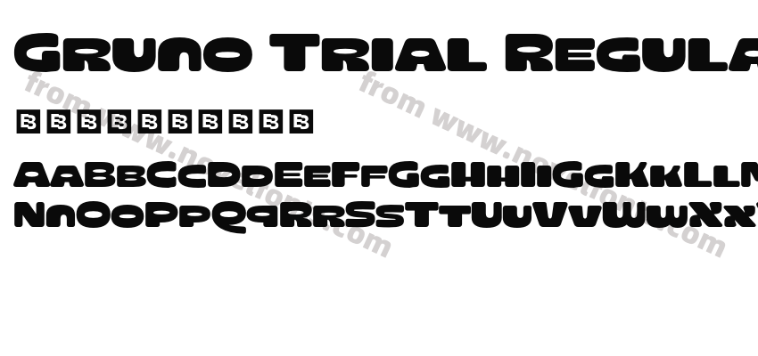 Gruno Trial RegularPreview