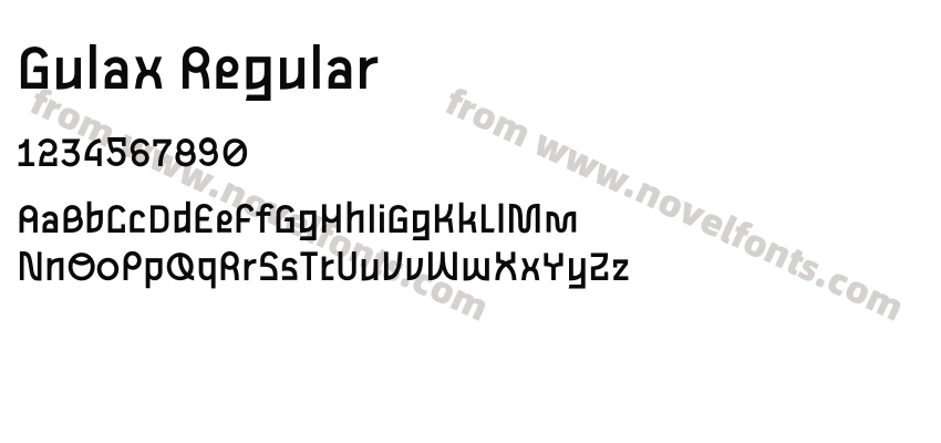 Gulax RegularPreview