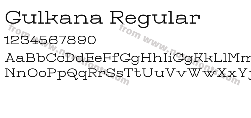 Gulkana RegularPreview