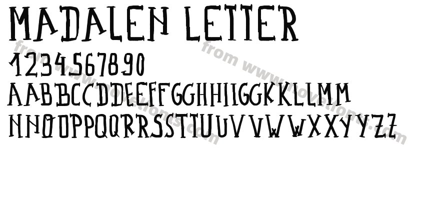 Madalen LetterPreview